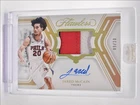 JARED MCCAIN 2024-25 FLAWLESS RPA ROOKIE USED PATCH GOLD RC AUTO /10 Q6438