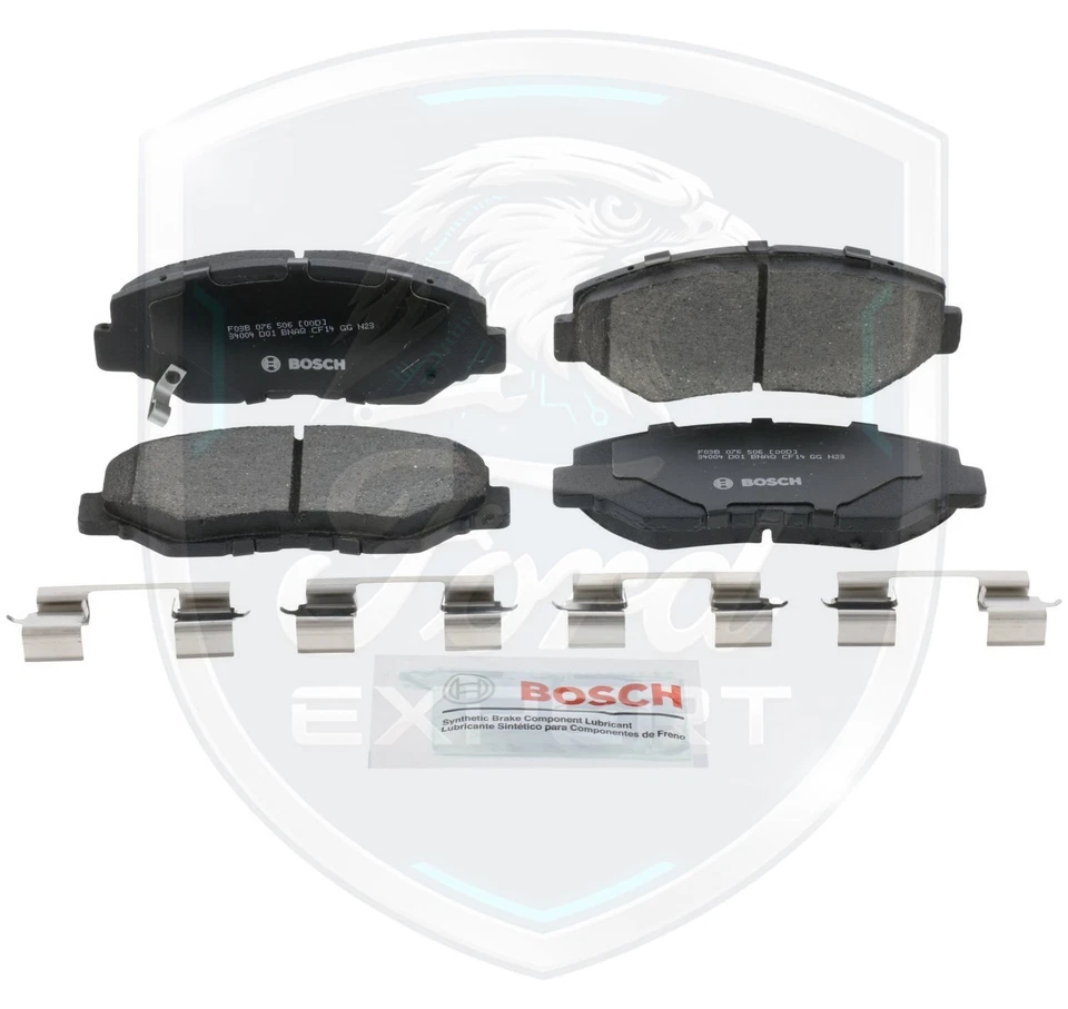 Kit de pastillas de freno delanteras de cerámica Bosch OEM para Honda Accord 2002-2017 10 años de garantía Foto 4 de 4