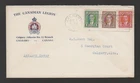 Canada 1937 KGVI low value mufti issue FDC - Calgary Canadian Legion
