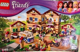 LEGO FRIENDS Summer Riding Camp  Complete (3185) Included incomplete Set 3315
