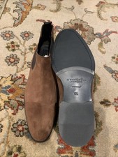 To Boot New York Adam Derrick Brown Suede Chelsea Boots Men’s 11.5
