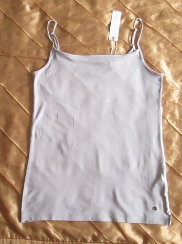 ESPRIT BASIC DAMEN STRETCH SPAGHETTI TANK TOP ROSA MAUVE LILA XXL, 44 NEU - Bild 6 von 8