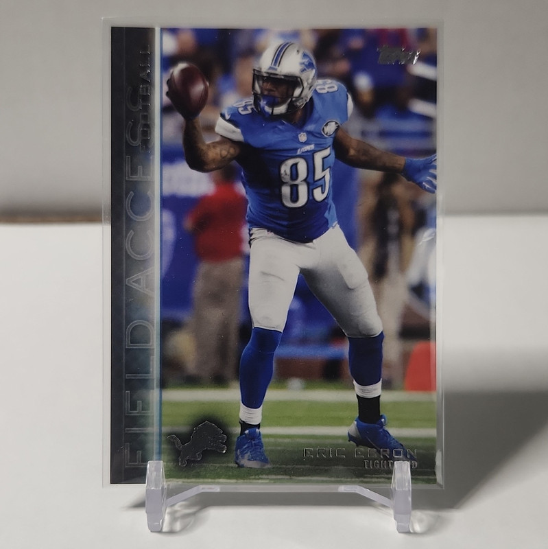Topps 2015 Field Access Field Report Eric Ebron Detroit Lions #76 Base Set
