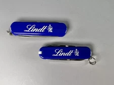 Lindt Chocolate Swiss Army Knives Wenger Esquire Victorinox Classic SD Blue