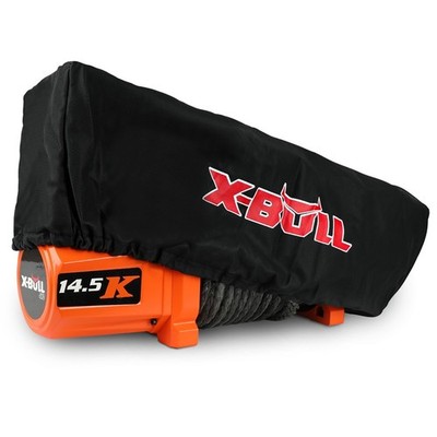 X-BULL Winch Cover Waterproof Soft Dust Neoprene Fits 9500lb-14500 lb Winch