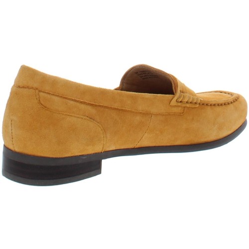 Array Womens Harper Yellow Suede Slip On Loafers Shoes 5 Medium (B,M) BHFO 1305 - Picture 2 of 2