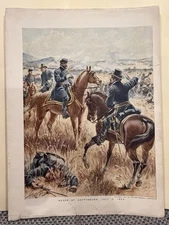 Meade At Gettysburg, 1st Edition, Original Print, Civil War, RARE!