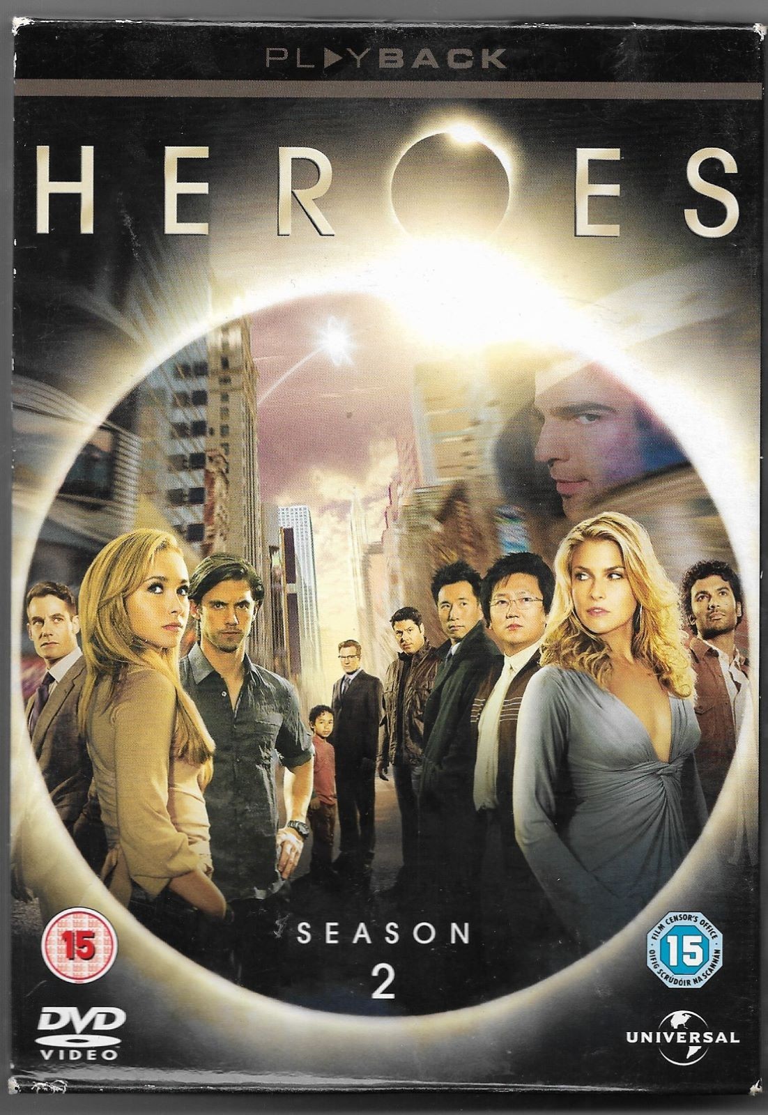 Heroes  Season 2 4 DVD BOXSET POSTED 48 HOURS TRACKED