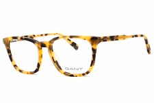 NEW GANT GA50050 053 Blonde Havana 54mm Eyeglasses