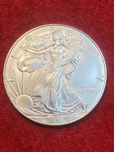 2018 American Silver Eagle 1 oz  .999 Fine