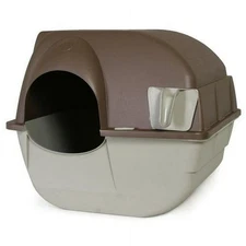 Roll 'N Clean Self Cleaning Litter Box Regular Size