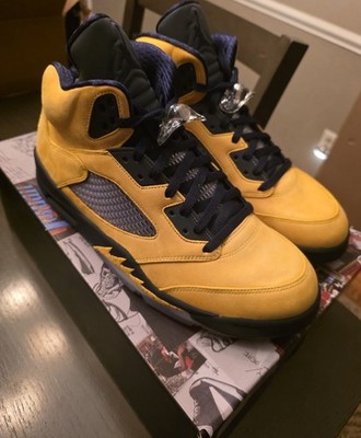 Size 13 - Air Jordan 5 Retro SP Michigan
