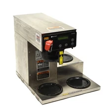 Bunn AXIOM-15-3 Plastic Funnel 12 Cup Automatic Coffee Brewer w/ 3 Lower Warmers