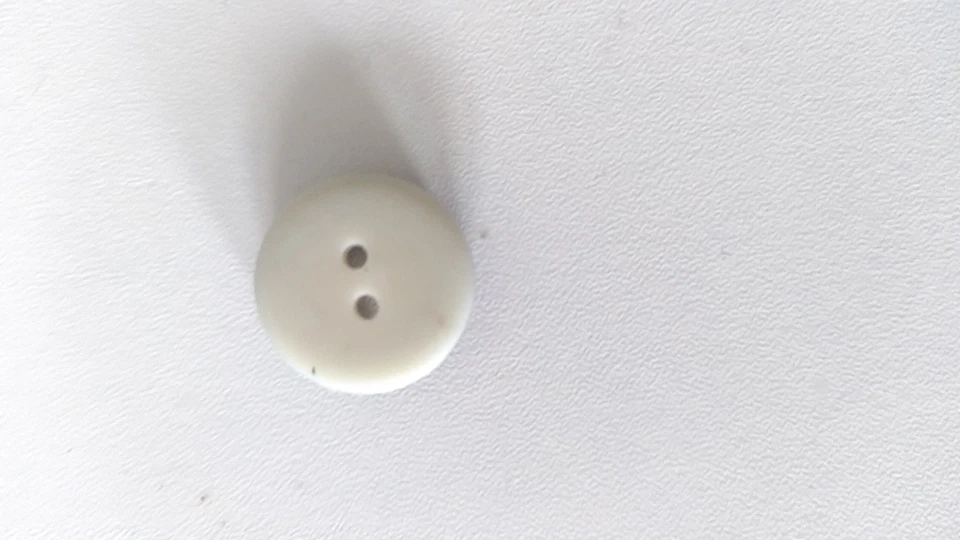 8 Trachtenknöpfe Hirschhorn Optik Braun 2 Loch Knöpfe 20 mm Kunststoffknöpfe - Bild 4 von 4