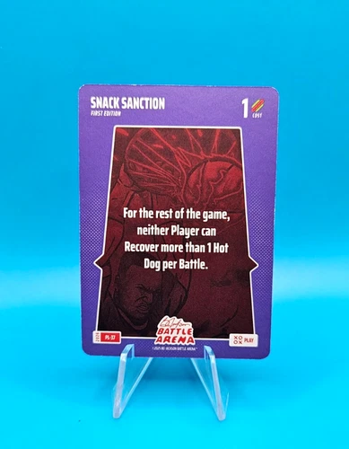 2026 Bo Jackson Battle Arena SNACK SANCTION Play Card PL-37