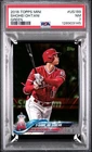 2018 Topps Mini #US189 Shohei Ohtani Green Rookie RC SSP #4/5 PSA 7 POP 1 Rare