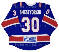 I. Shesterkin SKA St. Petersburg 2018-19 Authentic Hockey Jersey DK Size 52