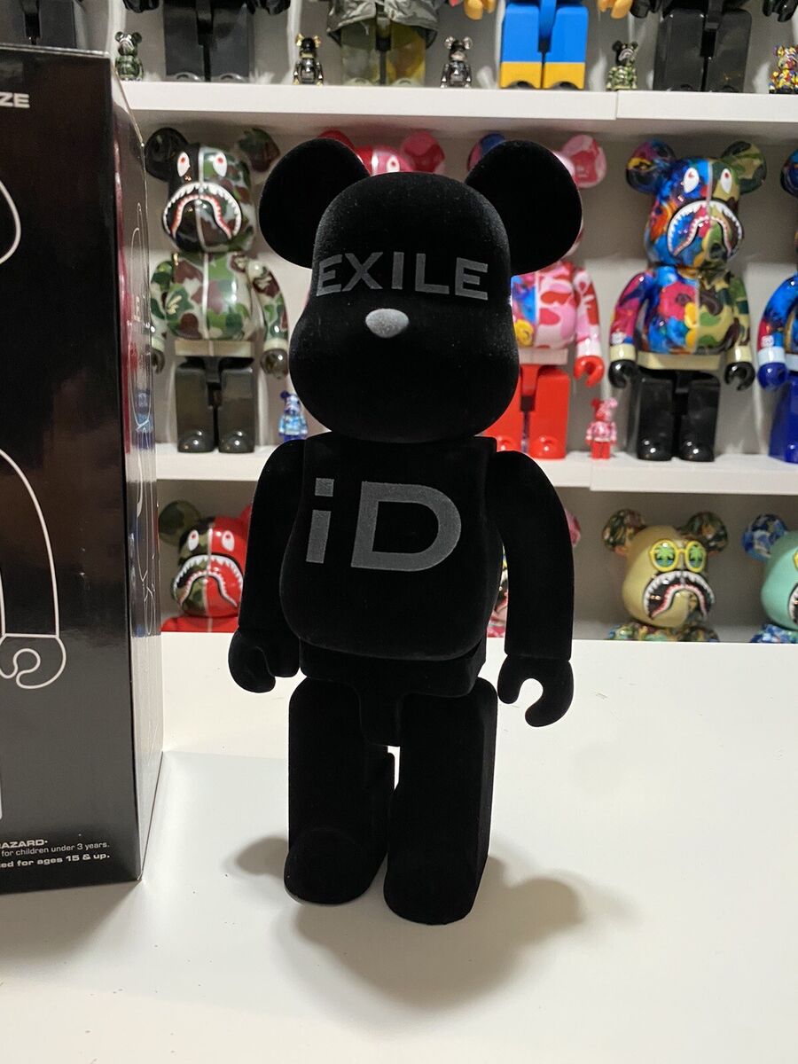 EXILE 400% Bearbrick Black Medicom Be@rbrick Very Rare EXILE 400% Bearbrick Black Medicom Be@rbrick Very Rare