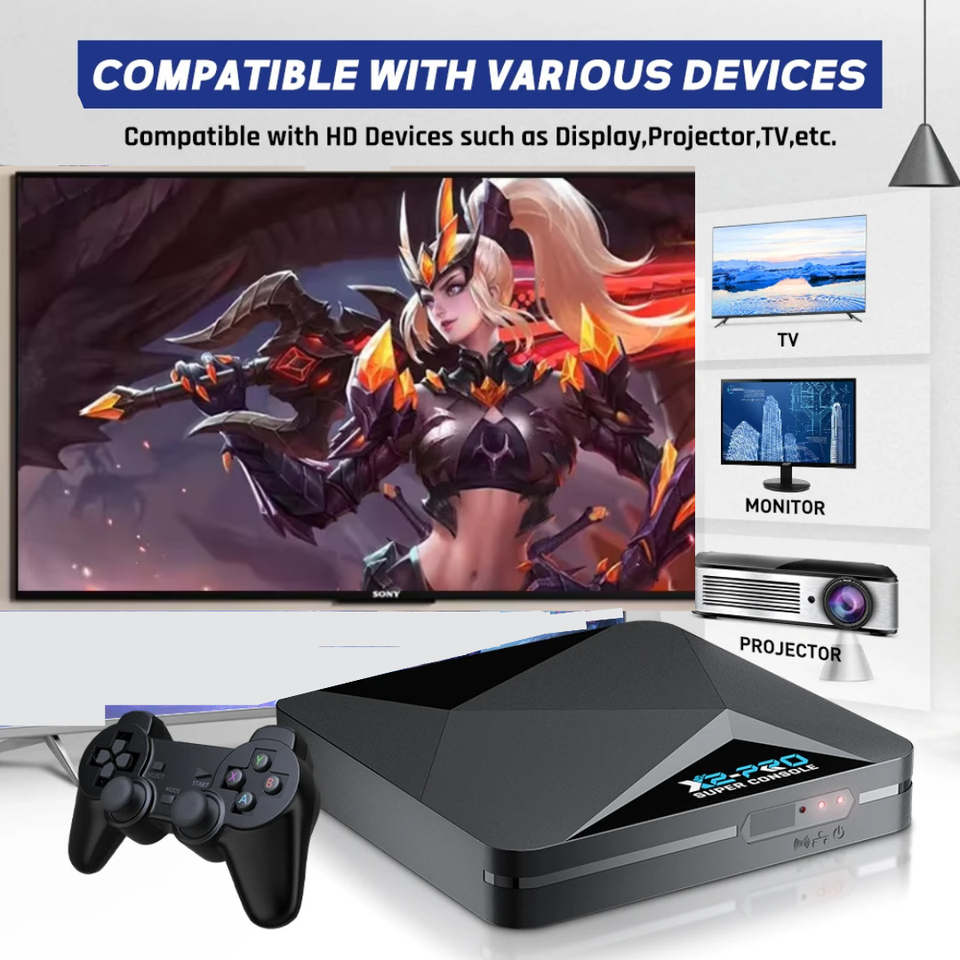 Ebay Console Super Console X2 Pro Video Game Console 256GB with 60+ Emulators ...