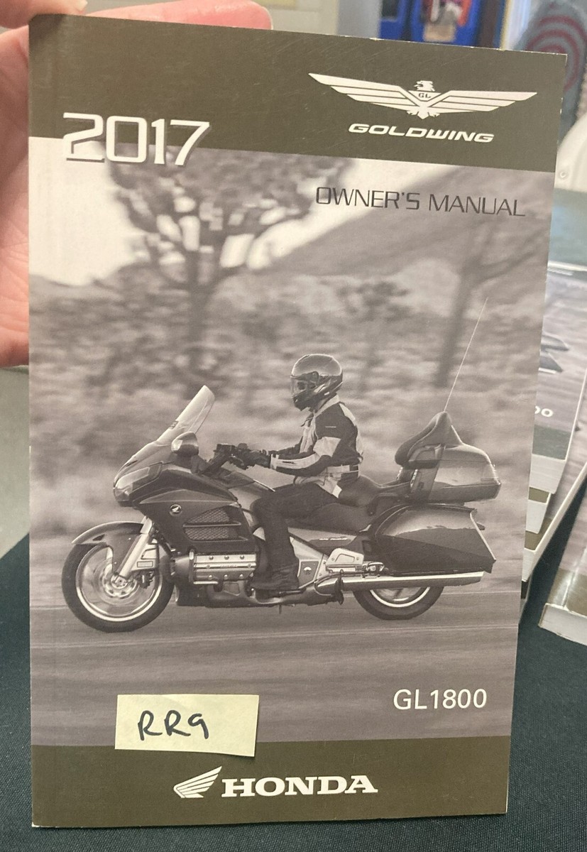 ホンダ　ゴールドウイング　サービスマニュアル カタログ付き　GL1800A OEM HONDA 2017 GL1800 Goldwing OWNER'S MANUAL | eBay