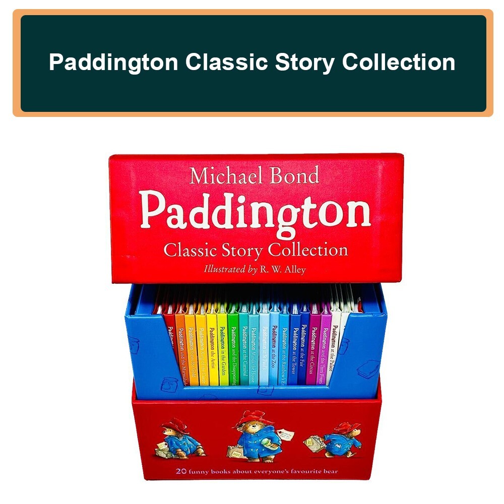 Paddington Classic Story Collection 20 Books Box Set Paddington, At the Zoo