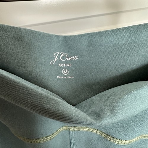 J. Crew M High-Rise Leggings - CloudStretch feuchtigkeitsableitend Ankle - Alhambra BD675 - Bild 6 von 8
