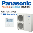 PANASONIC AQUAREA T-CAP WH-MXC12J9E8 Luft Wasser Wärmepumpe Monoblock 12 kW
