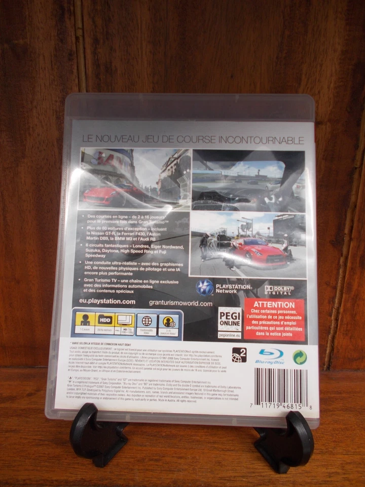Gran Turismo 5 Prologue - Jeu Sony Playstation PS3 - Complet TBE, photo 2 sur 3