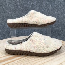 Bogs Slippers Womens 10 Snowday Slip Cozy Clogs White Fur Lined Comfort Flats