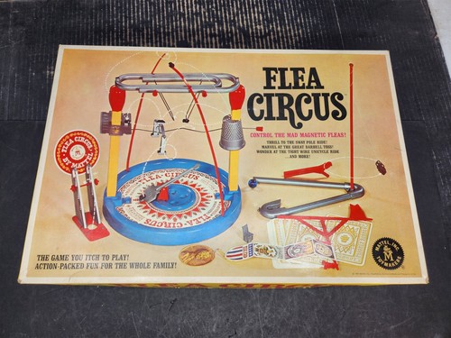 Mattel Flea Circus Game #5419 circa 1965 - Picture 1 of 19