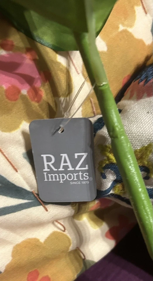 Raz Imports, 20" Real Touch Hortensia - Verde Claro (F4222603) Foto 2 de 4