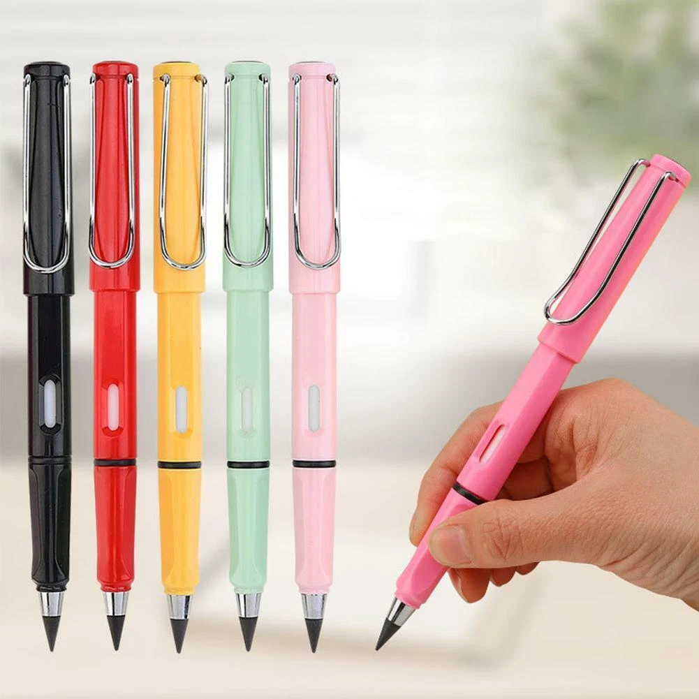 Office Everlasting Pencil Eternal Metal Pen Inkless Pen Office Pai INV