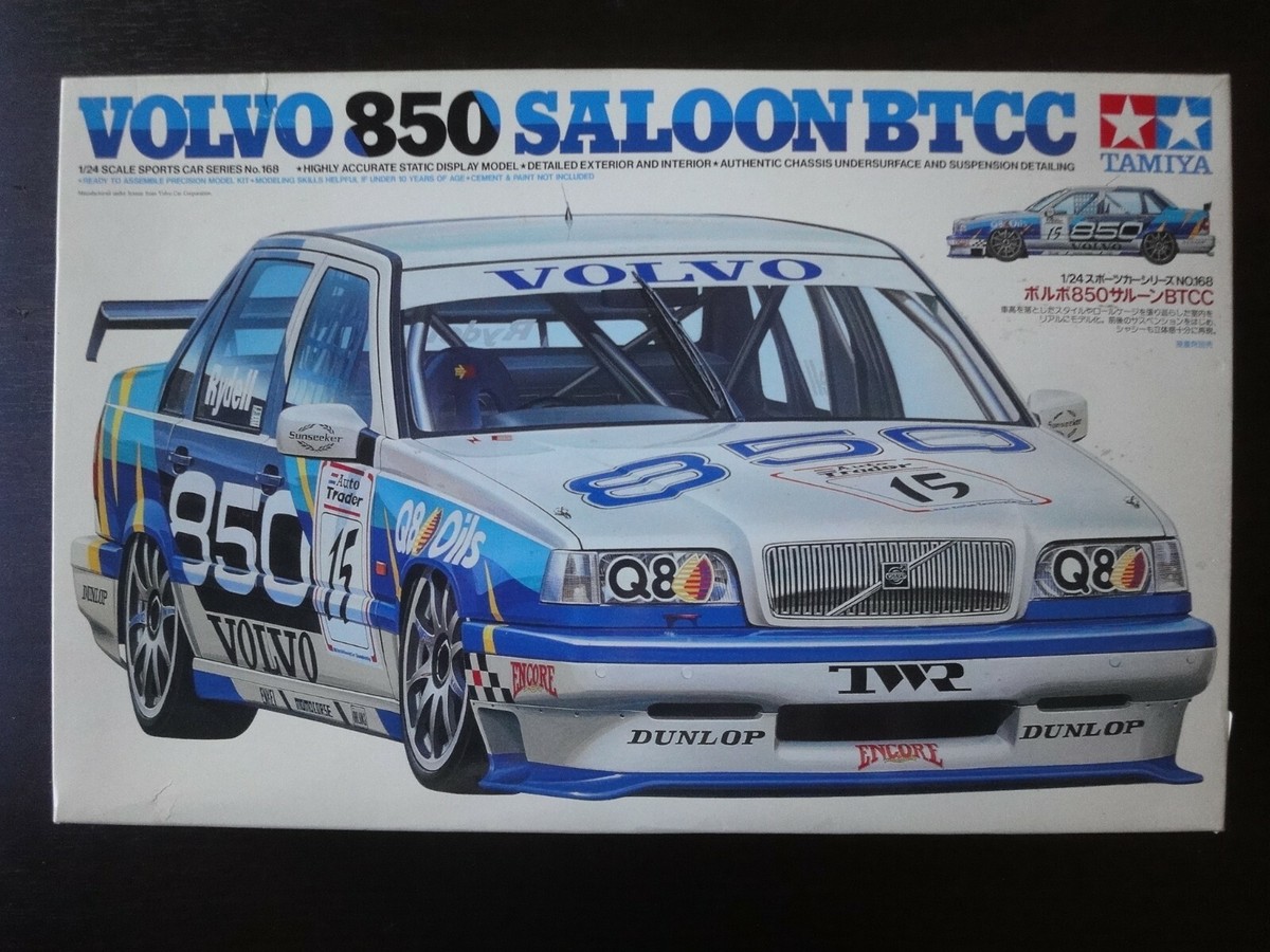 希少　Tamiya Volvo 850 Saloon BTCC 1/24 Rad Condition ! TAMIYA 1/24 VOLVO 850 SALOON BTCC Valuable & Steal