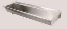 Twyford Stainless Steel 1800 WASHING TROUGH RH OUTLET 3 PERSON art PS9313SS