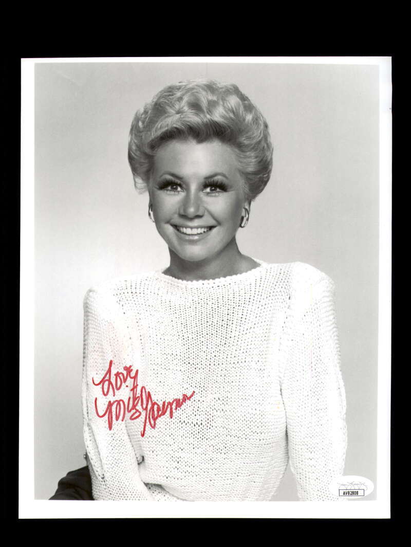 Mitzi Gaynor JSA Coa Signed 8x10 Photograph Autograph