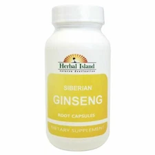 Ginseng - Siberian - Eleuthero Root 120 Capsules 500mg Each ( Free Shipping)