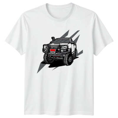 Off Road Truck Fahrzeug Grafik Herren T-Shirt Damen Tee Unisex Oberteil