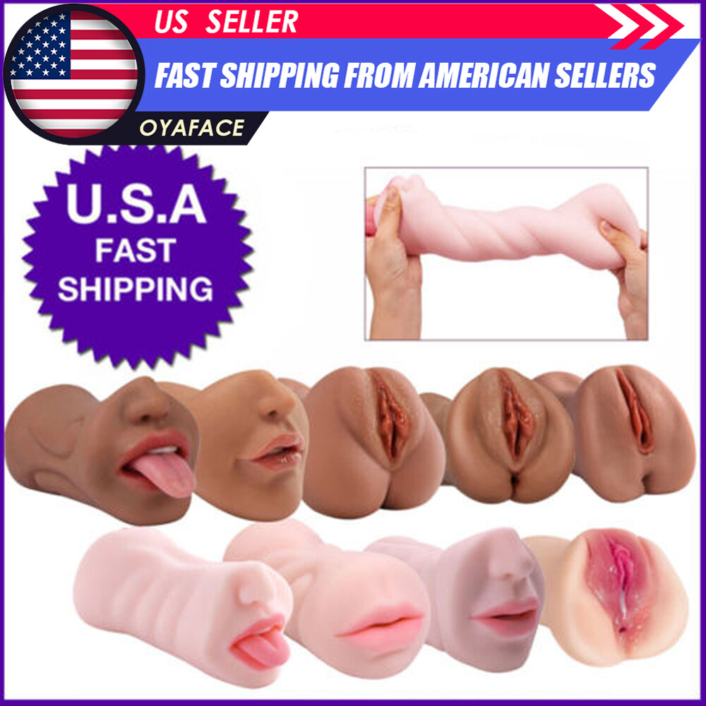 Male Masturbators Realistic Pocket Vagina Pussy Anal Mouth for Men Sex Toy  Doll | eBay