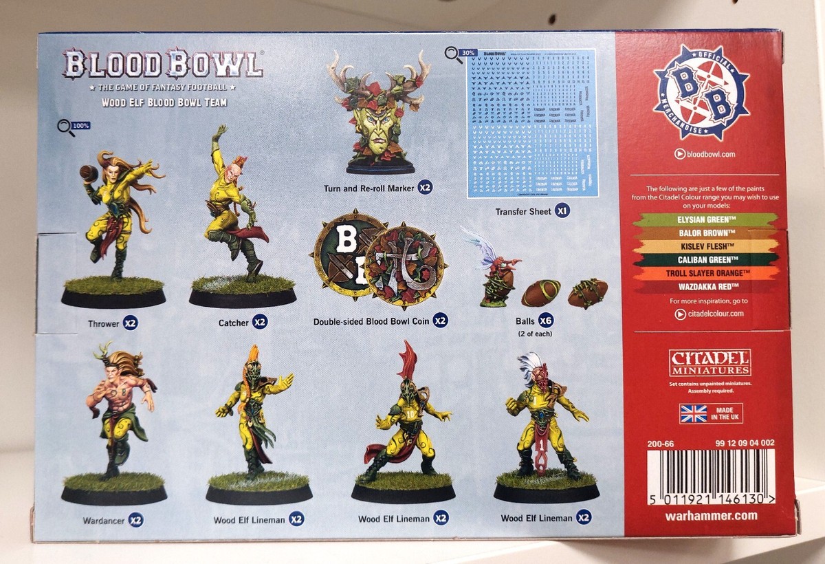 Blood Bowl Team Wood Elf: The Athelorn Avengers SINGLE MINIATURES