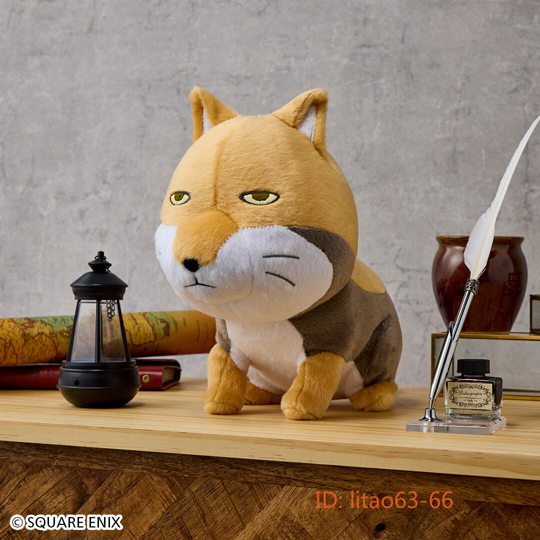 ff14 ぬいぐるみ FINAL FANTASY XIV Plushie Keychain - Fat Cat - WAVE 2