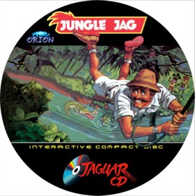 Atari Jaguar CD Game Jungle Jag (like Pitfall) in FULL Color DVD case