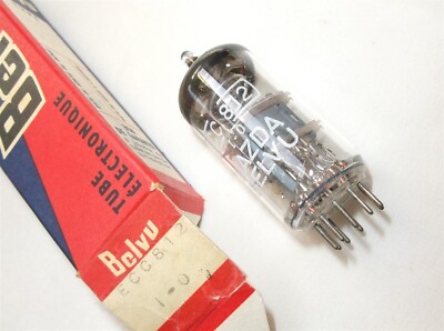    LAMPE ECC812 FULLY TESTED TUBE NOS NIB Double Triode 1969 =°=