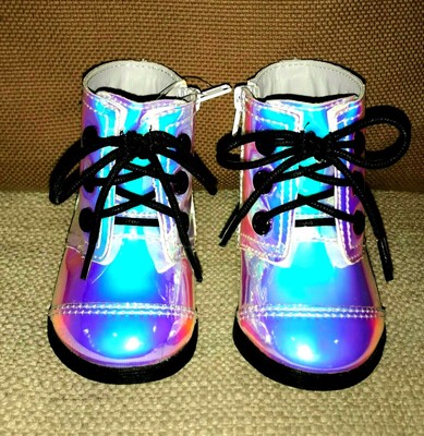 holographic boots for girls