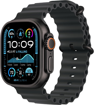 Apple Watch Ultra 2 GPS + Cellular 49mm Smartwatch Titanium Case Sport Fitness