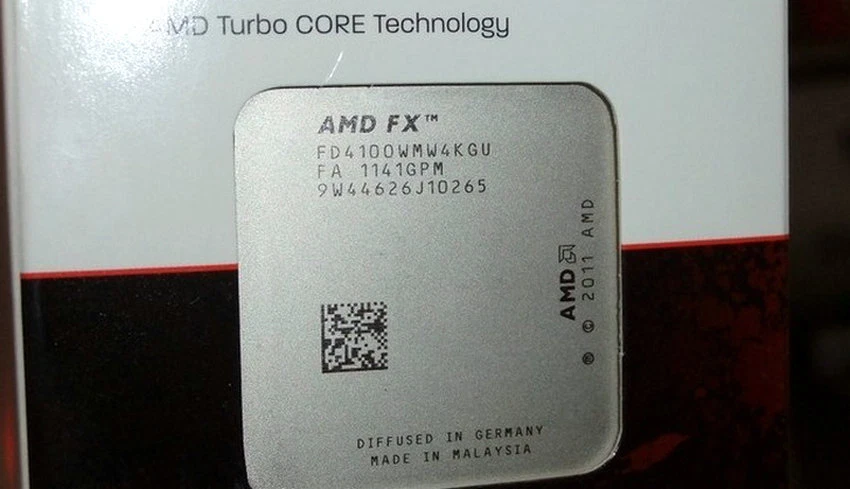 AMD FX 4100 3.6GHz Quad Core FD4100WMW4KGU Processor