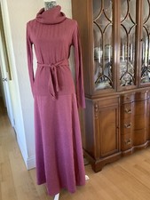 Vintage 1970  s Marbella 2 Pc Knit Long Skirt Set
