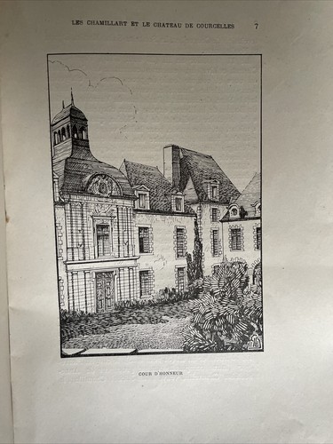 Les Chamillart et le chateau de Courcelles pendant la révolution - 1926 - Picture 2 of 2