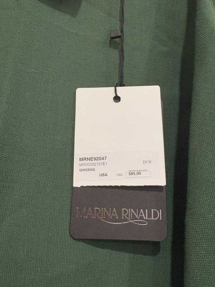 Marina Rinaldi Size 14 Ginseng Coat/ Top - Image 2 of 4