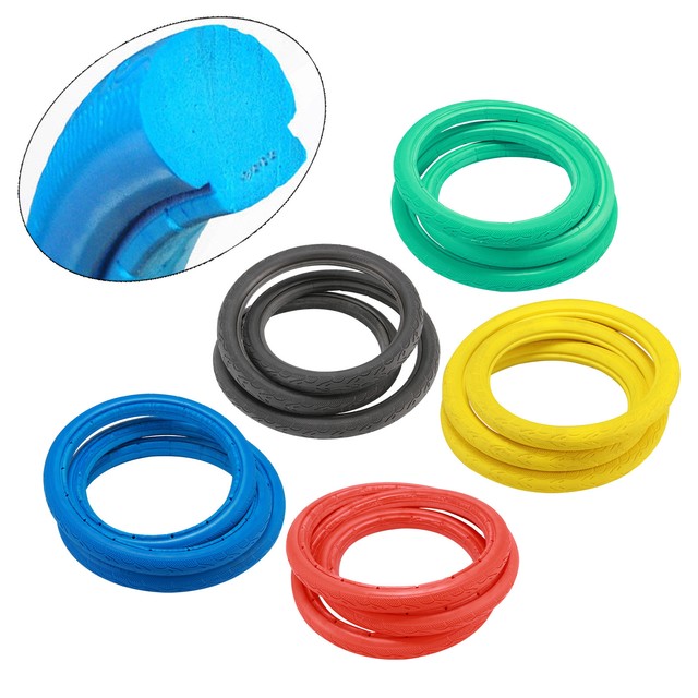 solid rubber bicycle tires