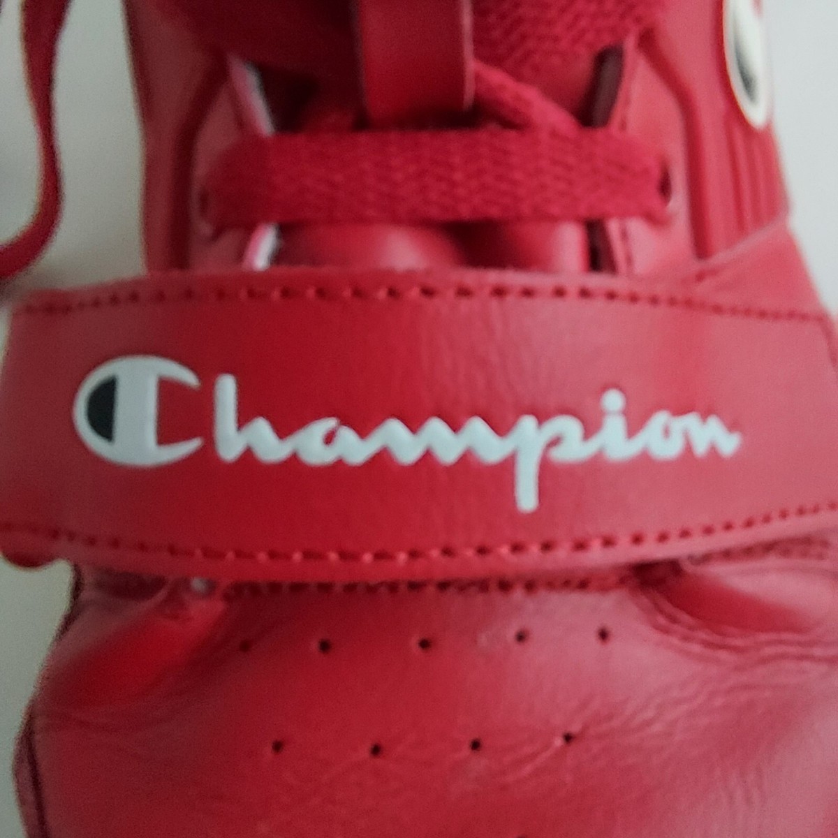 Champion Mens Shoes Sz 11 3 on 3 LowTop Scarlett Red  display picture 3